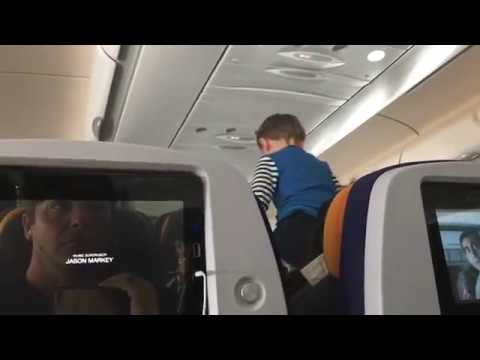Demon Child Screams & runs through plane for 8 hr temper tantrum, by New York Artist Shane Townley - YouTube