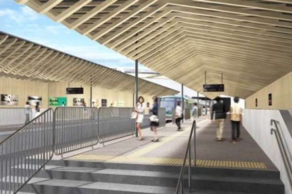 旗の台も「木になる駅」に…東急電鉄、池上線の木質化リニューアル第2弾 | レスポンス（Response.jp）