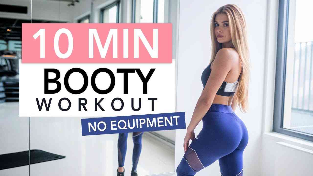 10 MIN BOOTY BURN // No Equipment | Pamela Rf - YouTube