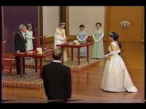 19930609朝見の儀－皇太子殿下今上陛下秋篠宮殿下 - YouTube