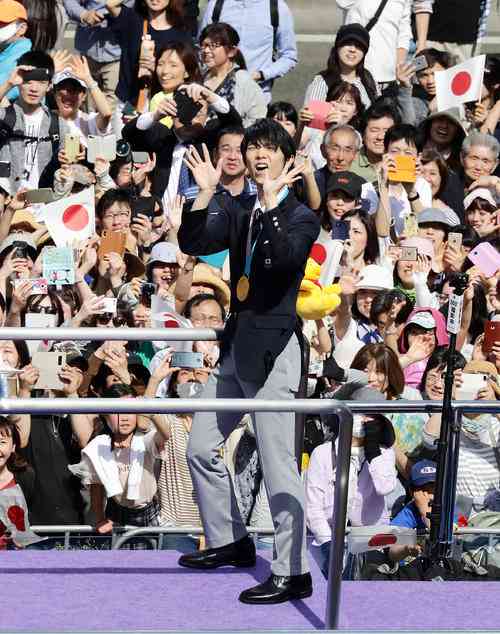 羽生結弦パレード経済効果18億　仙台で４月に開催 - フィギュア : 日刊スポーツ