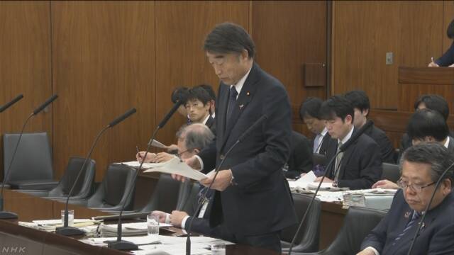 民間の参入促す水道法改正案、野党は反対　厚労相は理解求める