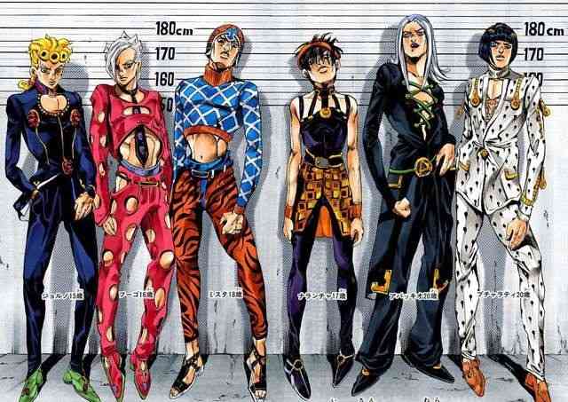 【漫画・アニメ】「ジョジョの奇妙な冒険　黄金の風」見てる人【五部限定】