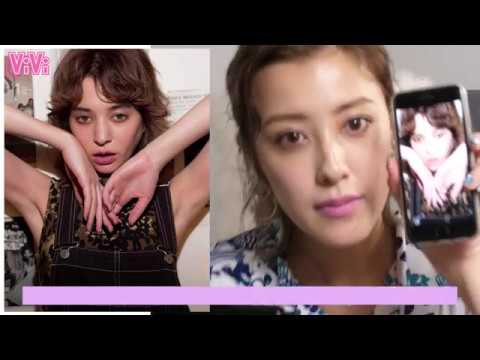 ちょっぴりクールな寒色カラーを使ったメイク♡ViVigirl夏焼雅がやってみた！ - YouTube