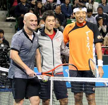 錦織圭と大坂なおみのダブルスが実現へ。「日清食品ドリームテニスNAGOYA2018」の対戦カードが発表