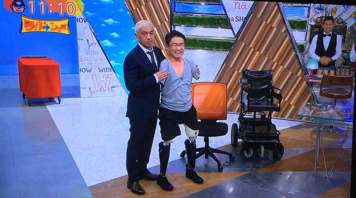 義足の乙武洋匡氏と肩組み感動の松本人志、最後は「いつか2人で歩いて風俗行きましょう」