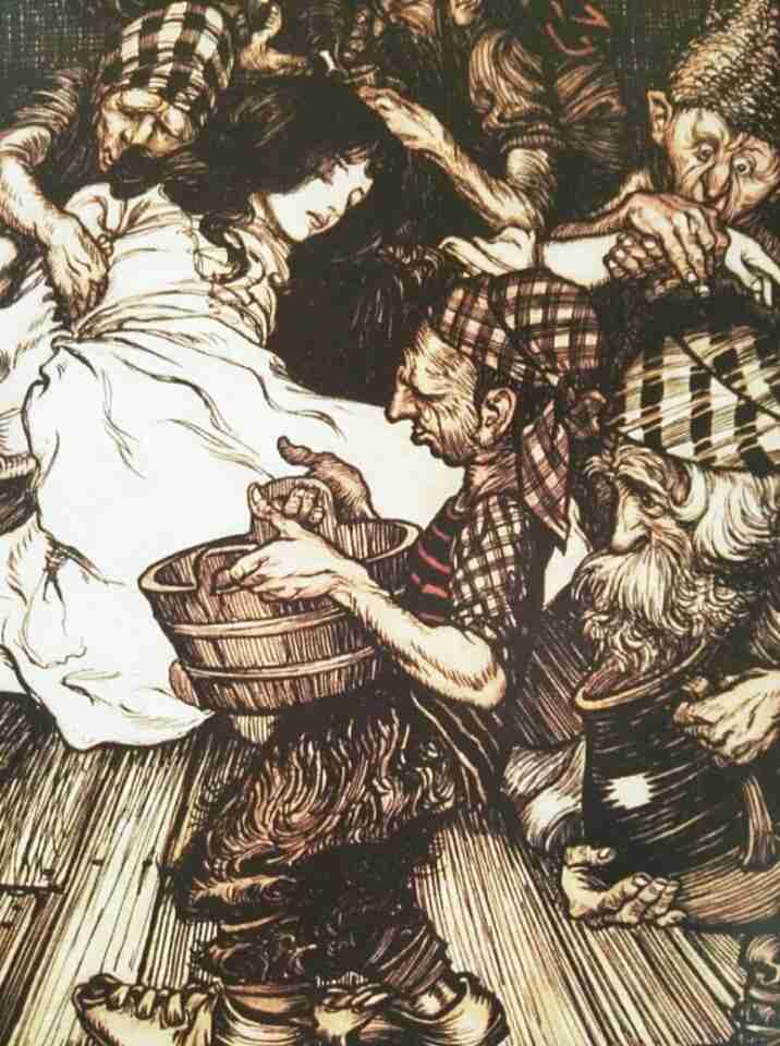 美しい童話の絵が見たい!