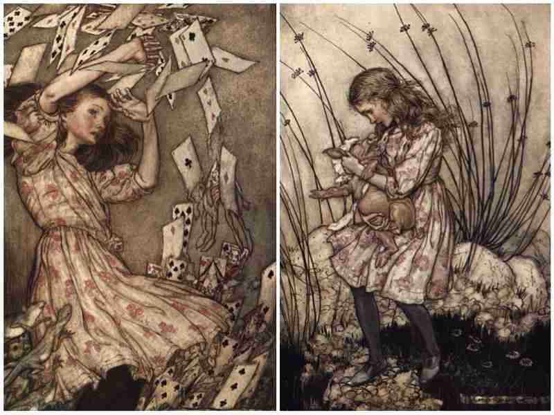 美しい童話の絵が見たい!