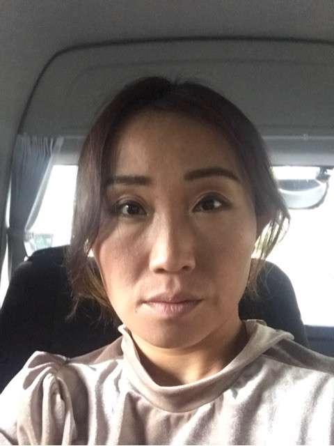 キンタロー。 顔が36%小さくなるアプリで撮った写真…「どうですか??」