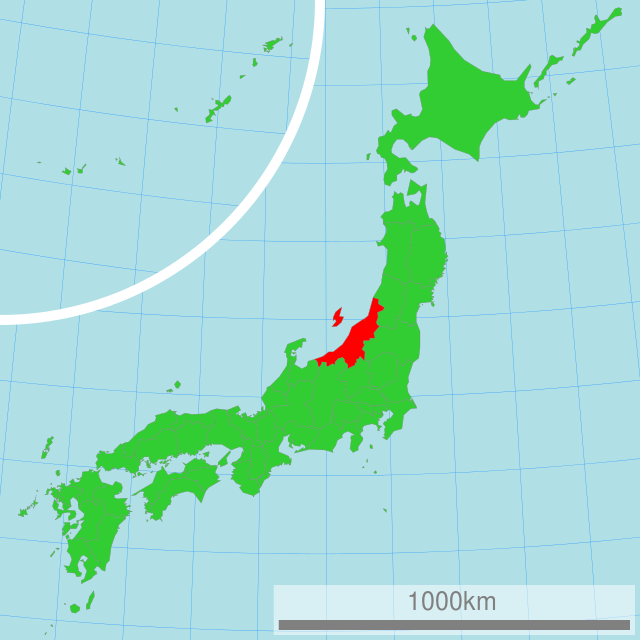 新潟県は何地方？