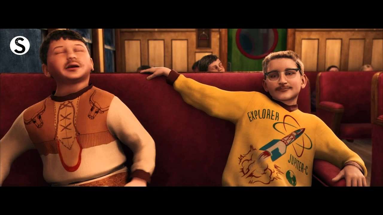 The Polar Express Hot Chocolate Scene