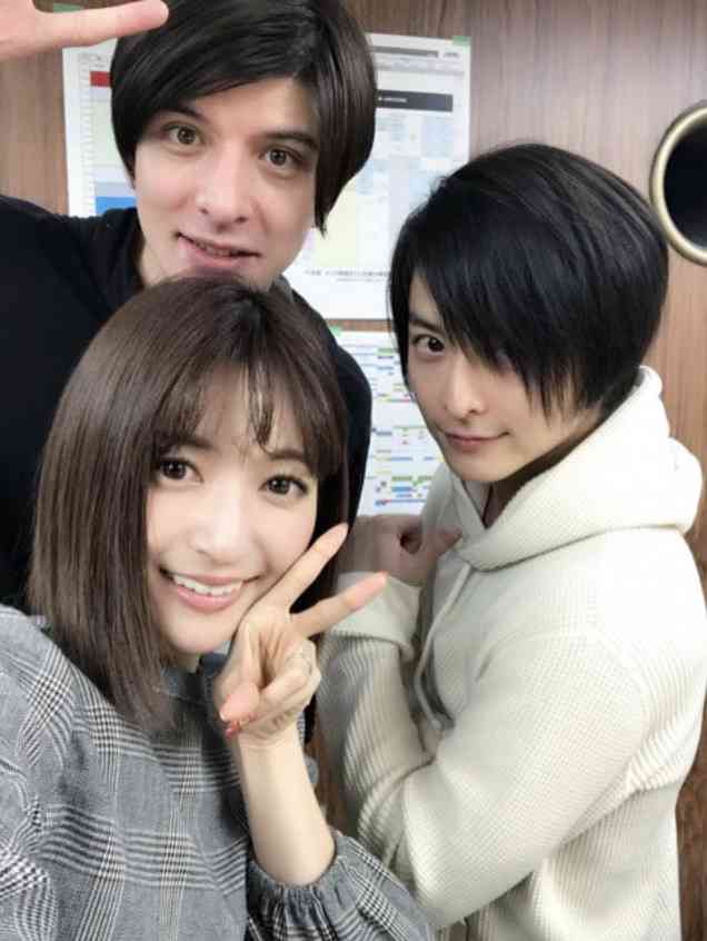 神田沙也加、小池徹平＆城田優との3ショット公開「ずっとわちゃわちゃしていました！」