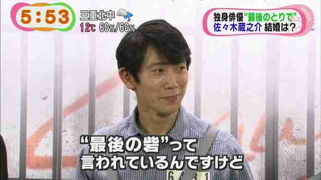 「独身」と聞いて驚く男性有名人ランキング 1位は「佐々木蔵之介」