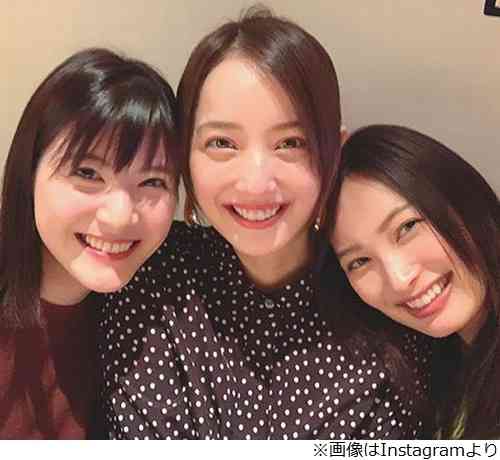 佐々木希・大政絢・佐藤ありさの“全員美人”3ショット