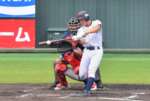 Ｕ18日置「辛抱し続けて…うれしい」初安打がV打 - 高校野球 : 日刊スポーツ