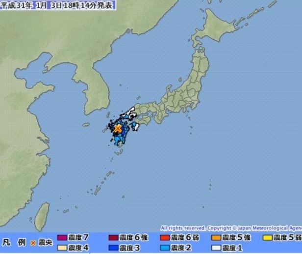 【地震】韓国「熊本県で震度6弱の強い地震が発生！津波の恐れなし」　韓国の反応 : 世界の憂鬱  海外・韓国の反応