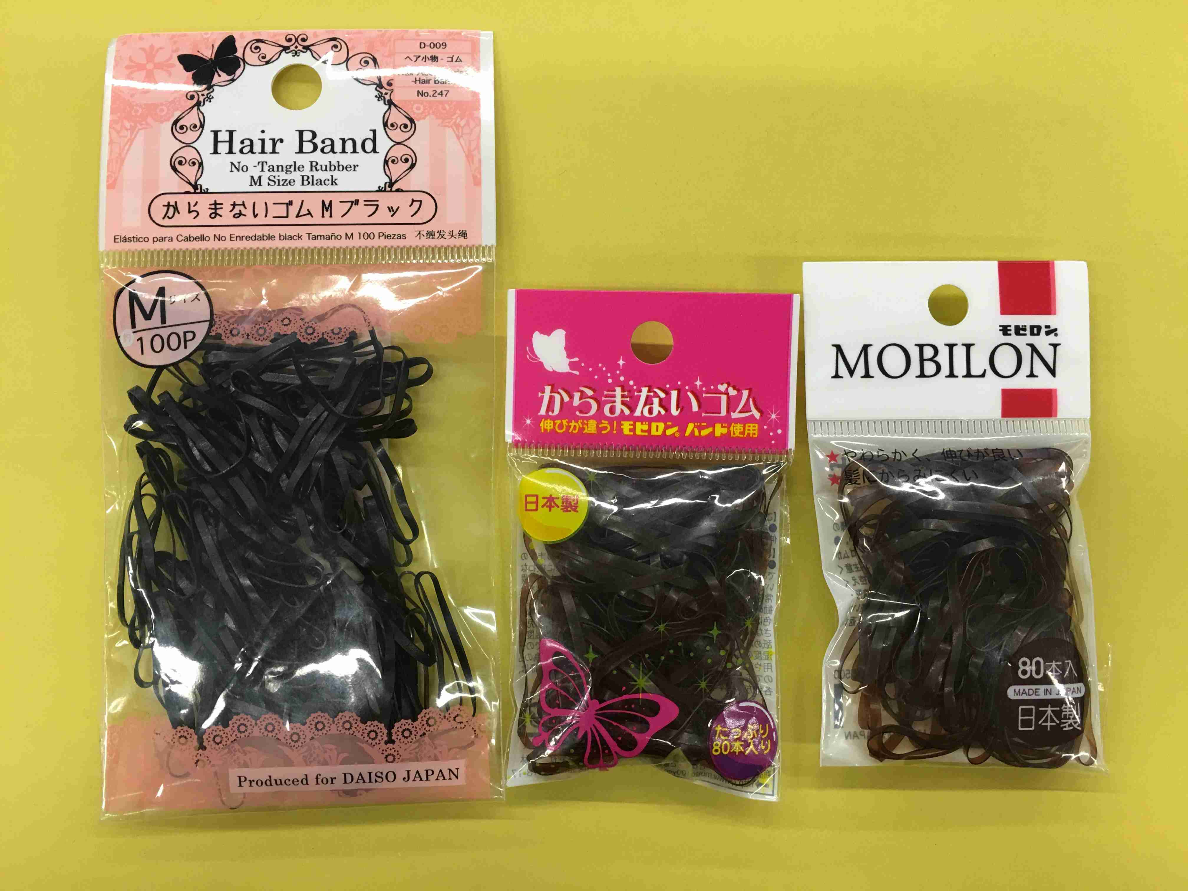 【100均比較】優秀なヘアゴムはどこの100均にあるのか！？｜女美会