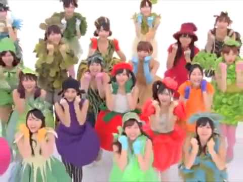 AKB48 野菜シスターズ - カゴメ CM - YouTube