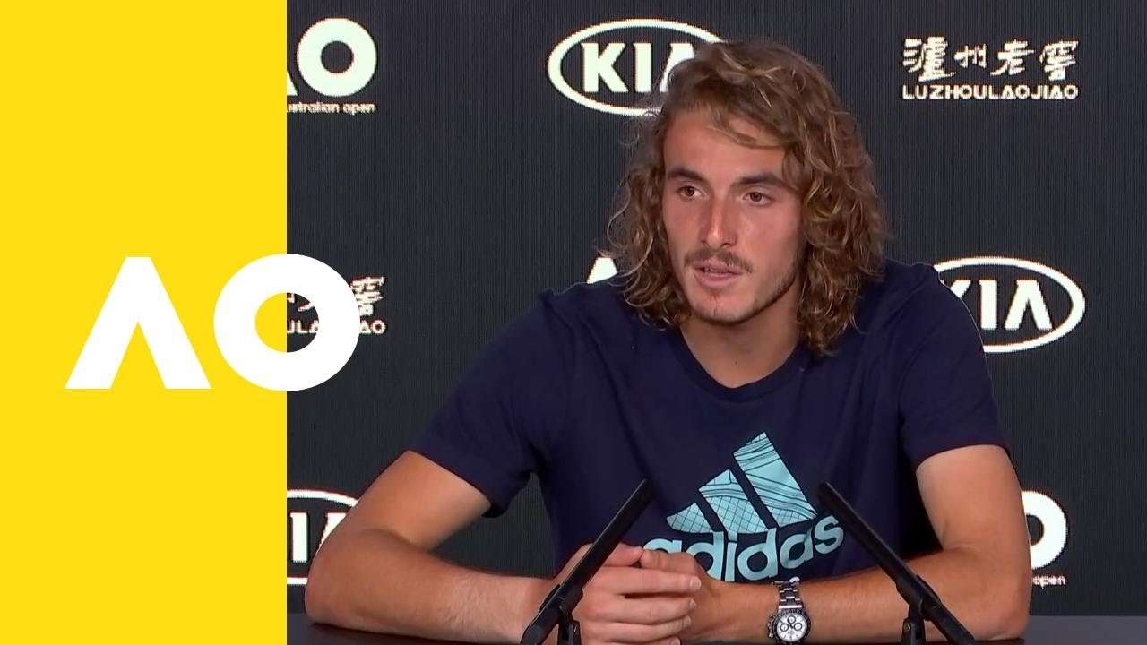 Stefanos Tsitsipas press conference (SF) | Australian Open 2019 - YouTube
