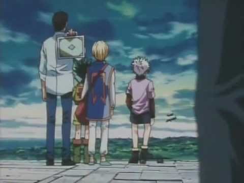 冨樫義博先生が旧アニメ【HUNTER×HUNTER】に本人役で登場したシーン！ - YouTube