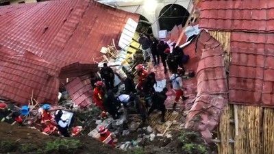 ペルーで土砂崩れ、ホテルが被災 結婚式出席者ら49人死傷（AFPBB News） - Yahoo!ニュース