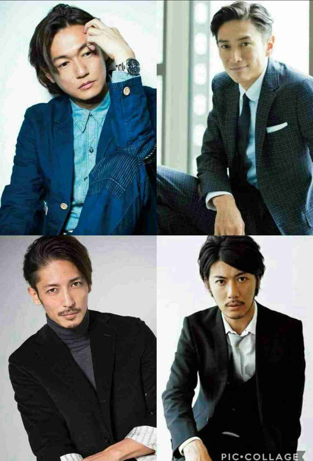 好きな顔4人集めてみた！【男性編】