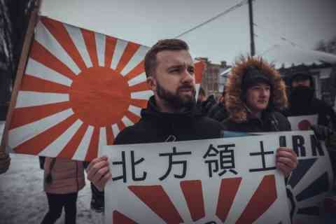 北方領土の日にウクライナで「ロシアは泥棒国家！ 盗んだものを返せ！」と抗議活動！ - さくらの花びらの「日本人よ、誇りを持とう」 - Yahoo!ブログ