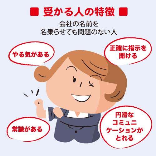 バイト受からない人