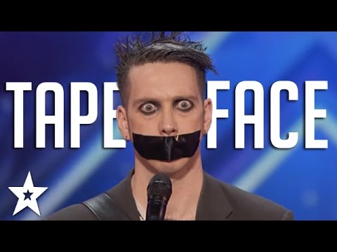 Tape Face Auditions & Performances | America's Got Talent 2016 Finalist - YouTube