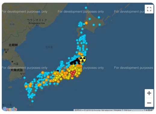 [緊急・注意喚起]　関東以西の線量が急上昇　鼻血続出　大量の放射能漏れか　汚染源は東海村か　 ( 原発問題 ) - 情報収集中&放電中 - Yahoo!ブログ