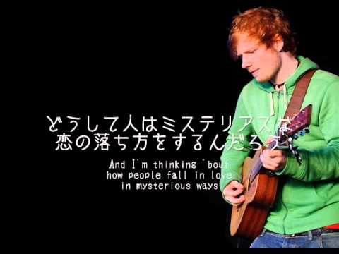 【洋楽劇場】Thinking Out Loud / Ed Sheeran 歌詞＆日本語訳 - YouTube