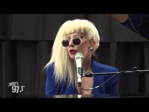 Lady Gaga - You And I(Live at Amp Radio) - YouTube