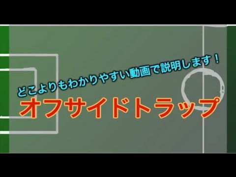 世界一わかりやすいオフサイドトラップの説明動画 #Jリーグ #WC2018 #ACL2018 #daihyo #日本代表 - YouTube