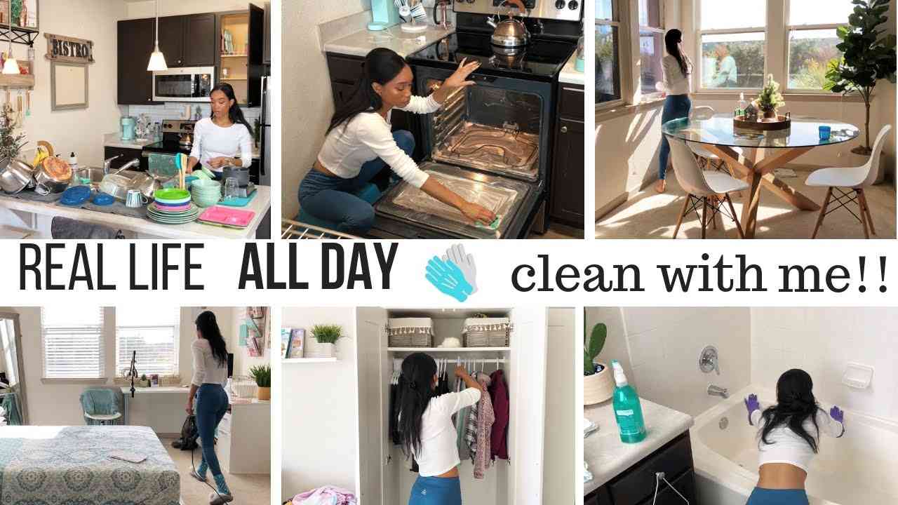 ALL DAY CLEAN WITH ME // NEW CLEANING MOTIVATION // SAHM CLEANING ROUTINE // Jessica Tull cleaning - YouTube