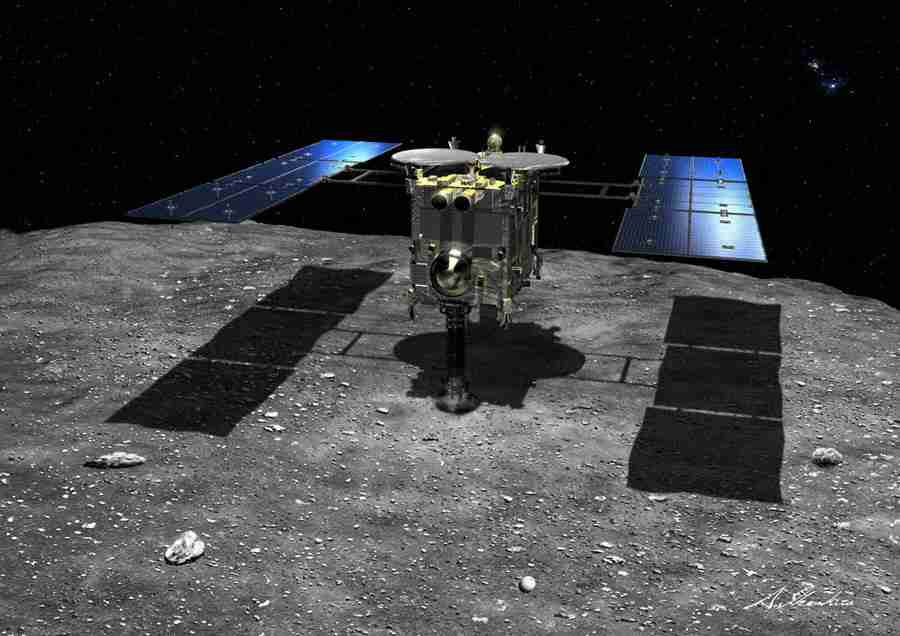 はやぶさ2、リュウグウ着陸成功　データ確認で管制室に歓声