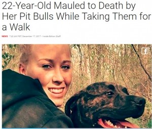ピットブルが散歩中に飼い主を食い殺す アメリカ - ライブドアニュース