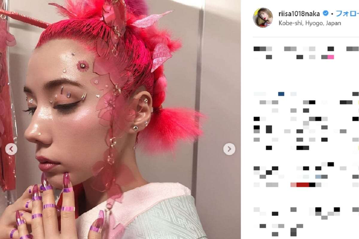仲里依紗、ド派手なピンクヘアより「肌が…」　別の部分に衝撃が走る – ニュースサイトしらべぇ