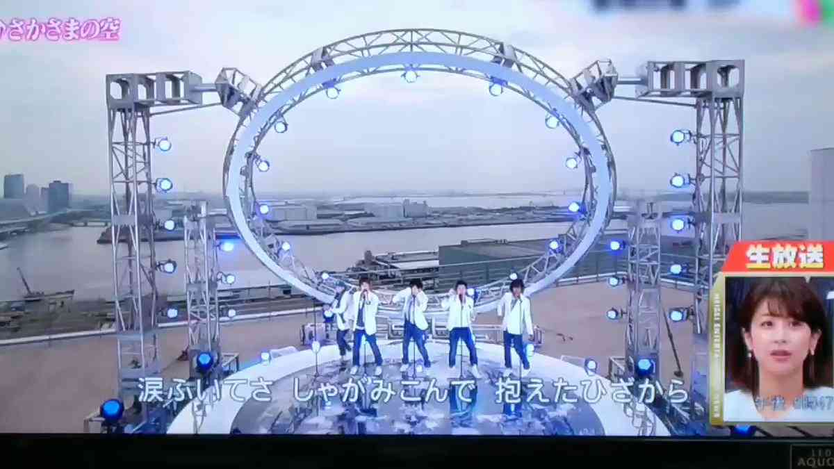 SMAP5人の歌唱＆トーク映像　フジで流れる　さんま「複雑やわぁ」