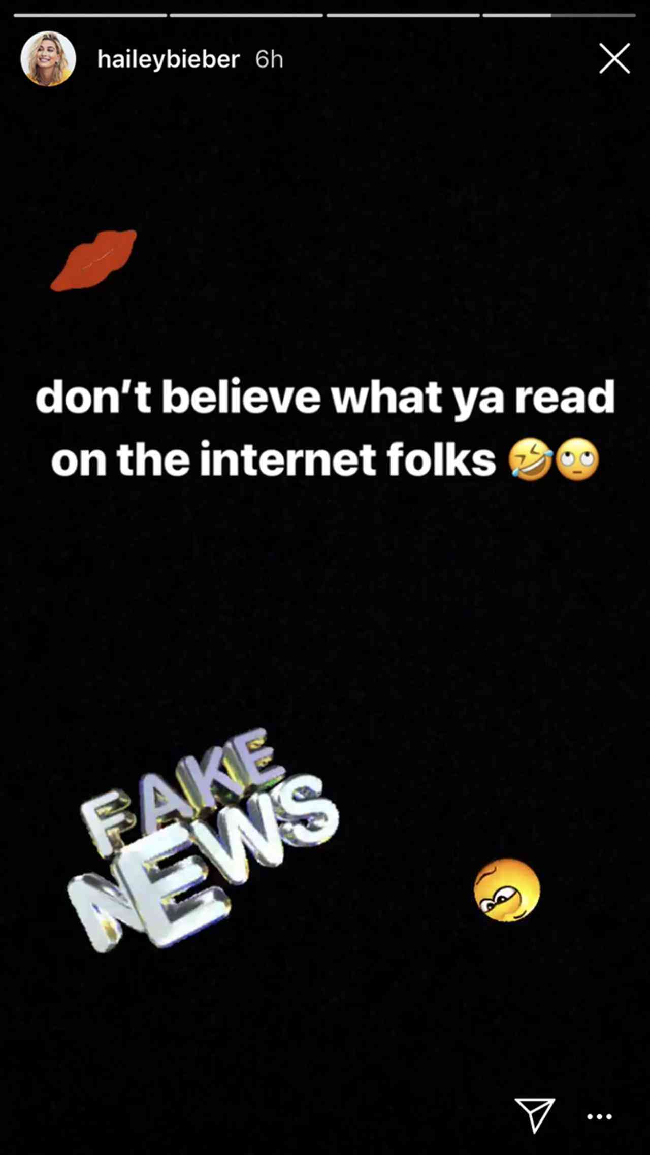 ジャスティン・ビーバー、「夫婦の危機」「デート中に口論」に妻ヘイリーが反応