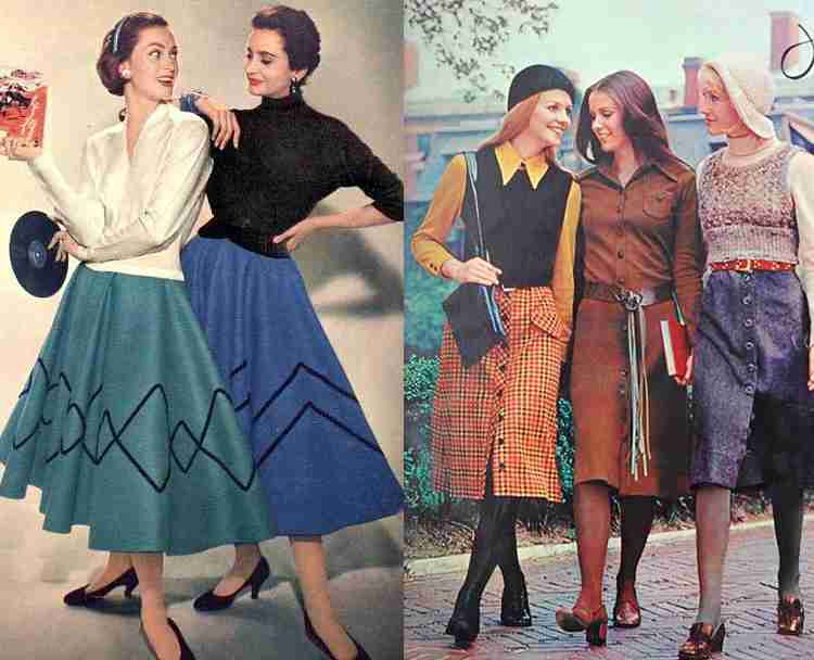 70年代のファッション