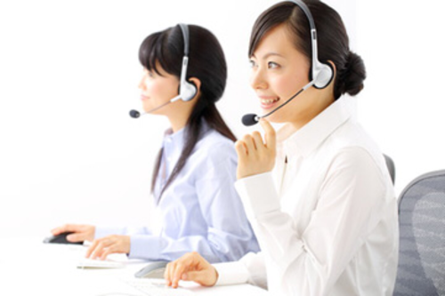 電話応対が基本業務の方