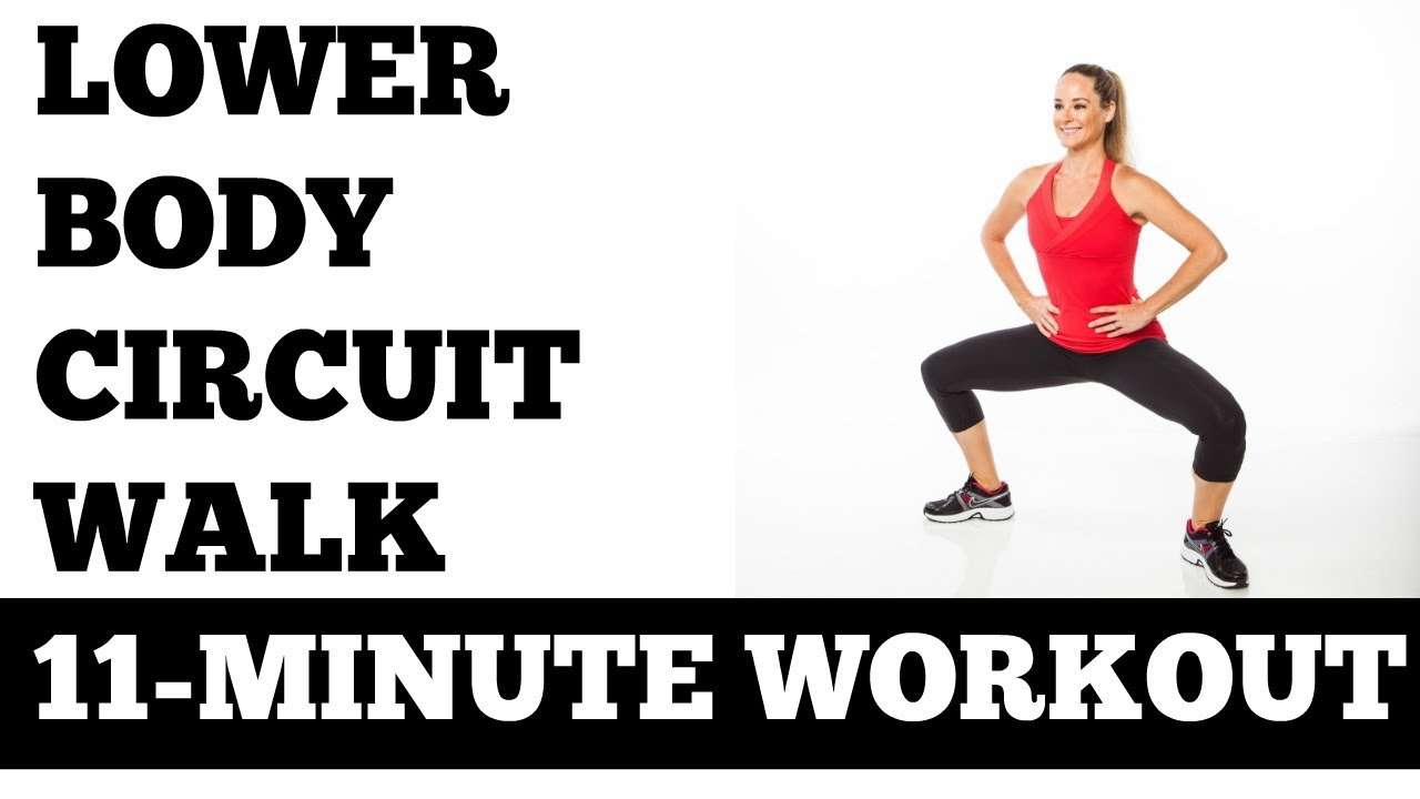 11 Minute Buns and Thighs Circuit Walk - Indoor Walking at Home, Walking and Strength Training - YouTube