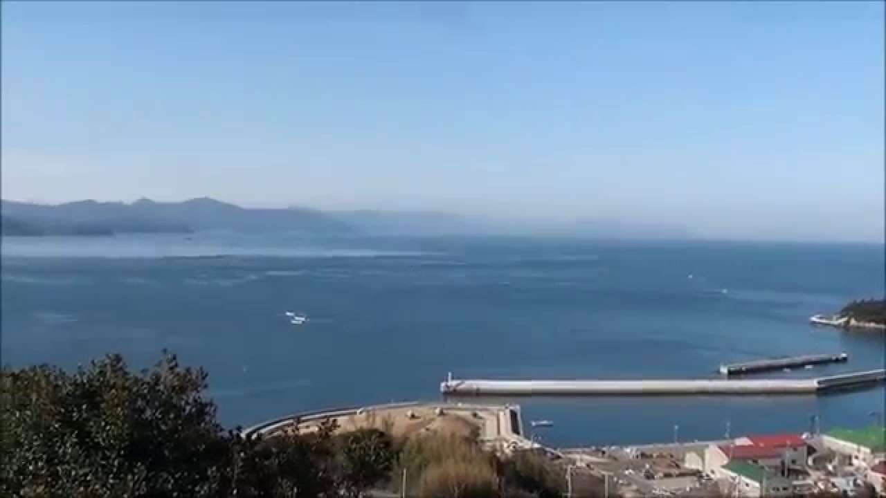 【淡路島の道】　絶景の地　晴海ヶ丘　を走る - YouTube