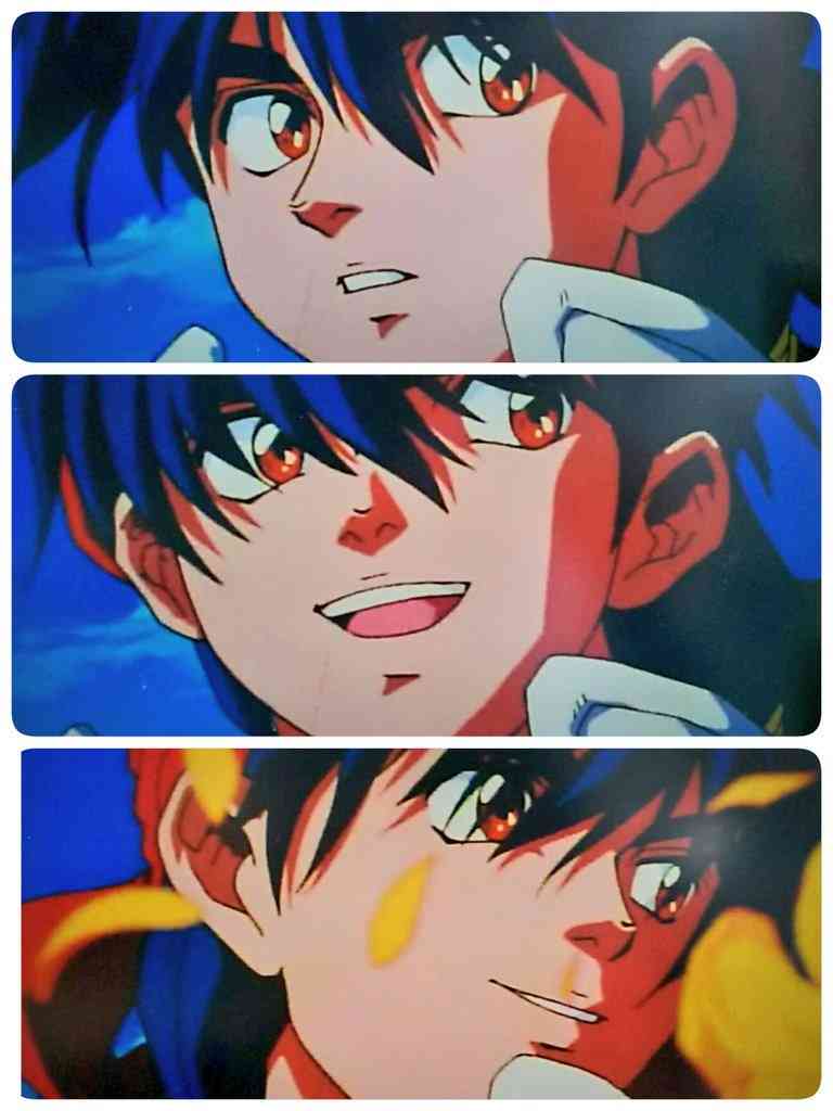 端正な顔立ちのアニメキャラ