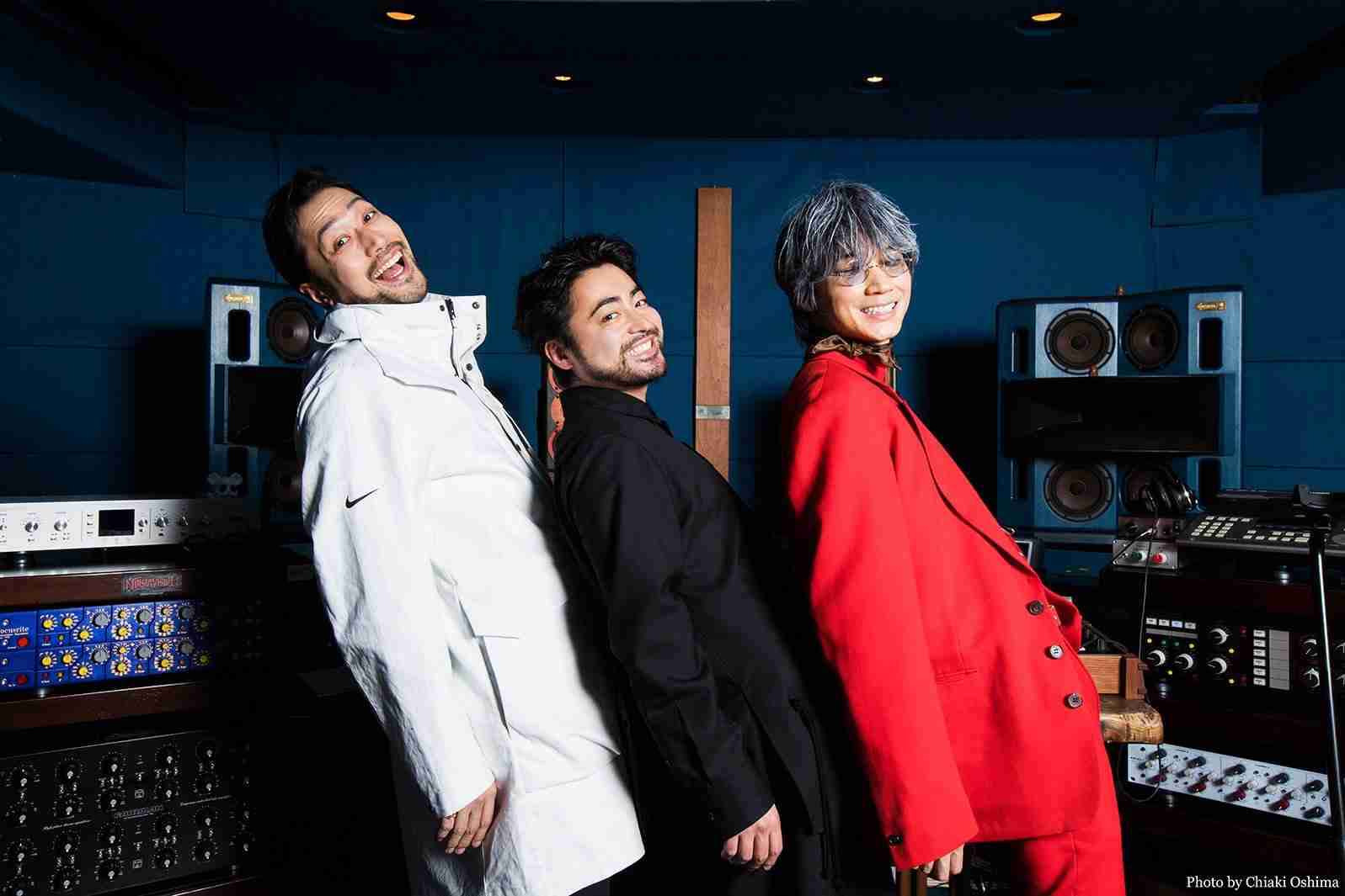 山田孝之×綾野剛×内田朝陽「THE XXXXXX（ザ・シックス）」1stアルバム配信 新ビジュアル公開
