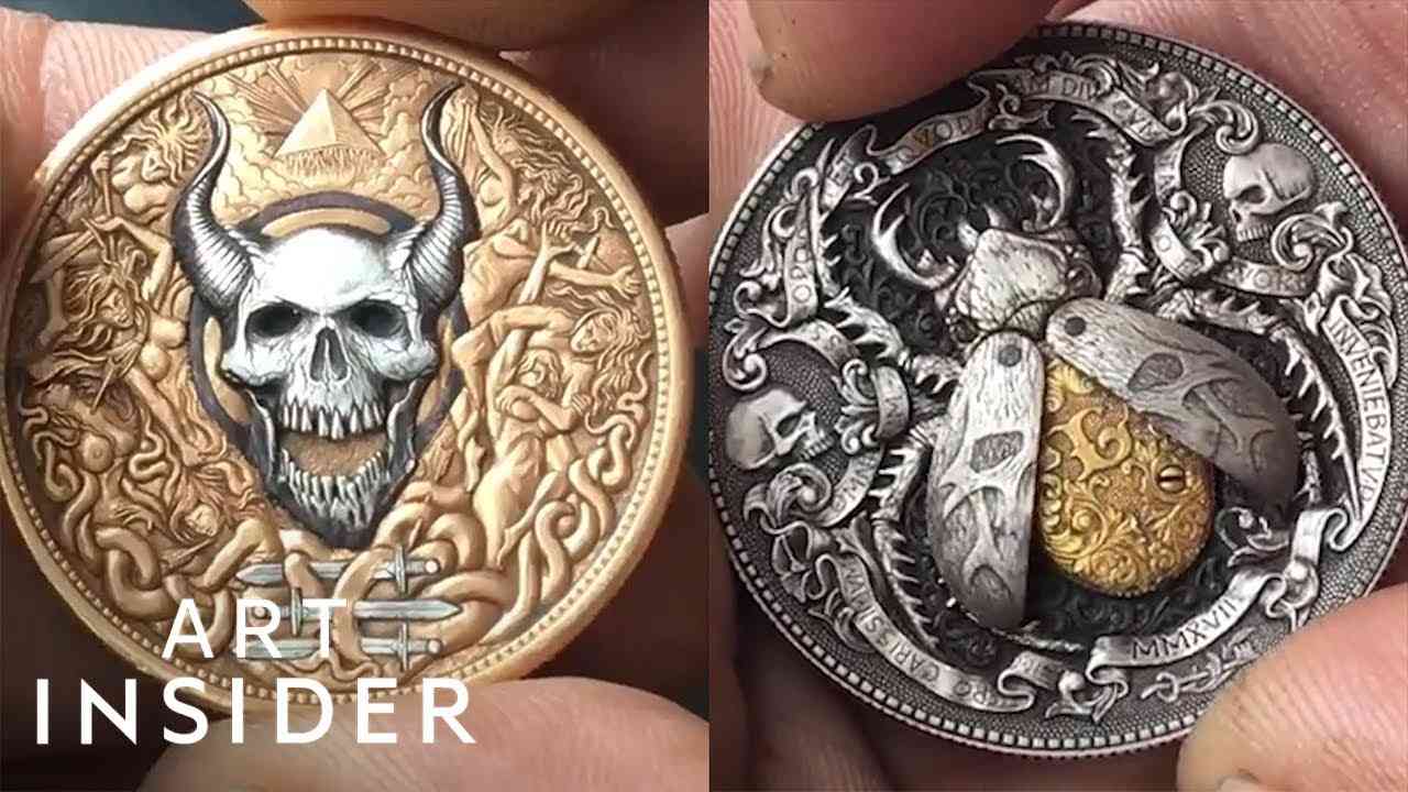 Coins Have Hidden Booby Traps And Secret Levers - YouTube