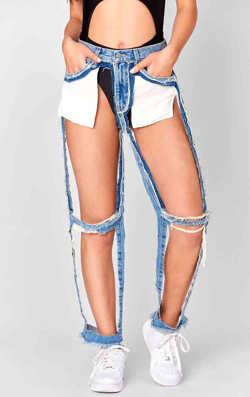 下着なの？服なの？ハイレグすぎる「デニムパンティー」が爆誕！難易度高そうだけどほぼ全サイズ完売です