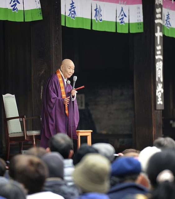 瀬戸内寂聴さん（96歳）の講演　14日に全国各地の映画館で生中継 