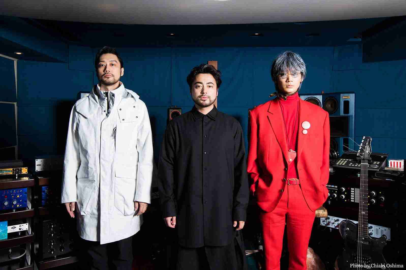山田孝之×綾野剛×内田朝陽「THE XXXXXX（ザ・シックス）」1stアルバム配信 新ビジュアル公開