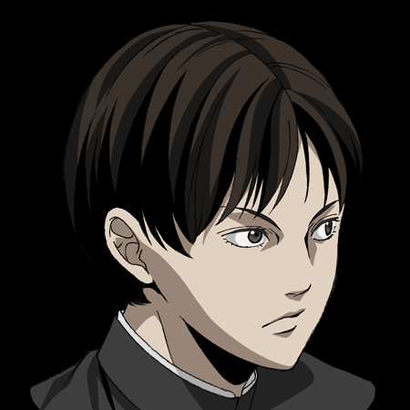 端正な顔立ちのアニメキャラ
